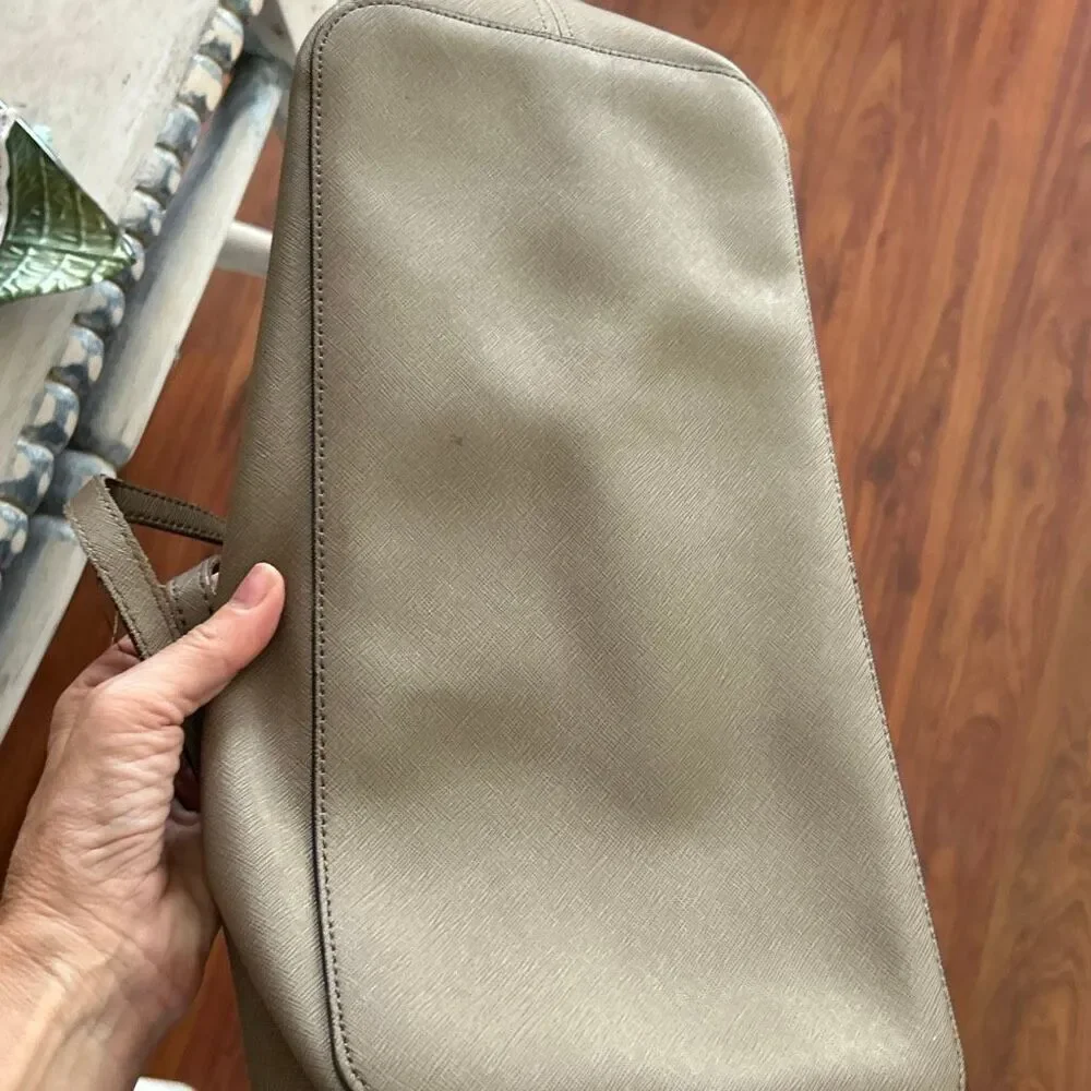 Michael Kors Signature logo, tote bag, taupe large